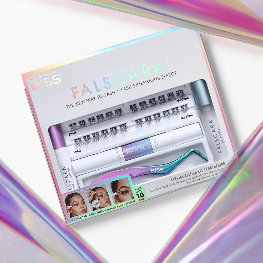 KISS Falscara Special Edition Kit Lengthening 24 Asst Lashes - Picture 4 of 6